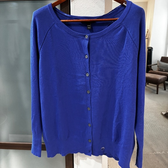 Lane Bryant Cardigan - Royal Blue Size 14/16 - Picture 2 of 8